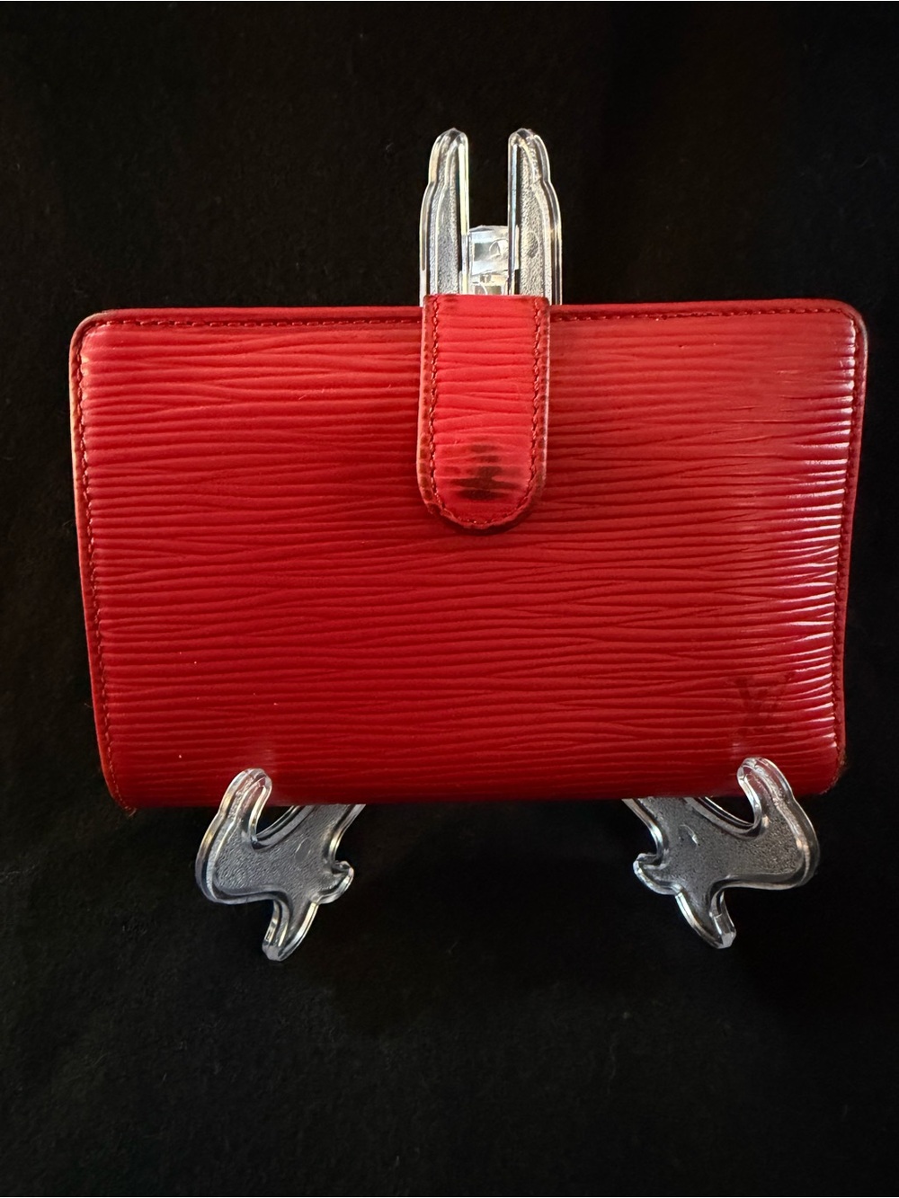 Louis Vuitton Epi Kiss Lock Bifold Wallet